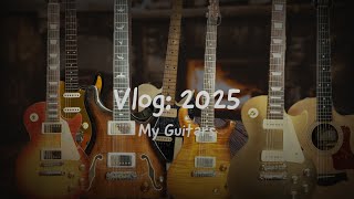 Jan 2025 guitar collection, how and why I got them