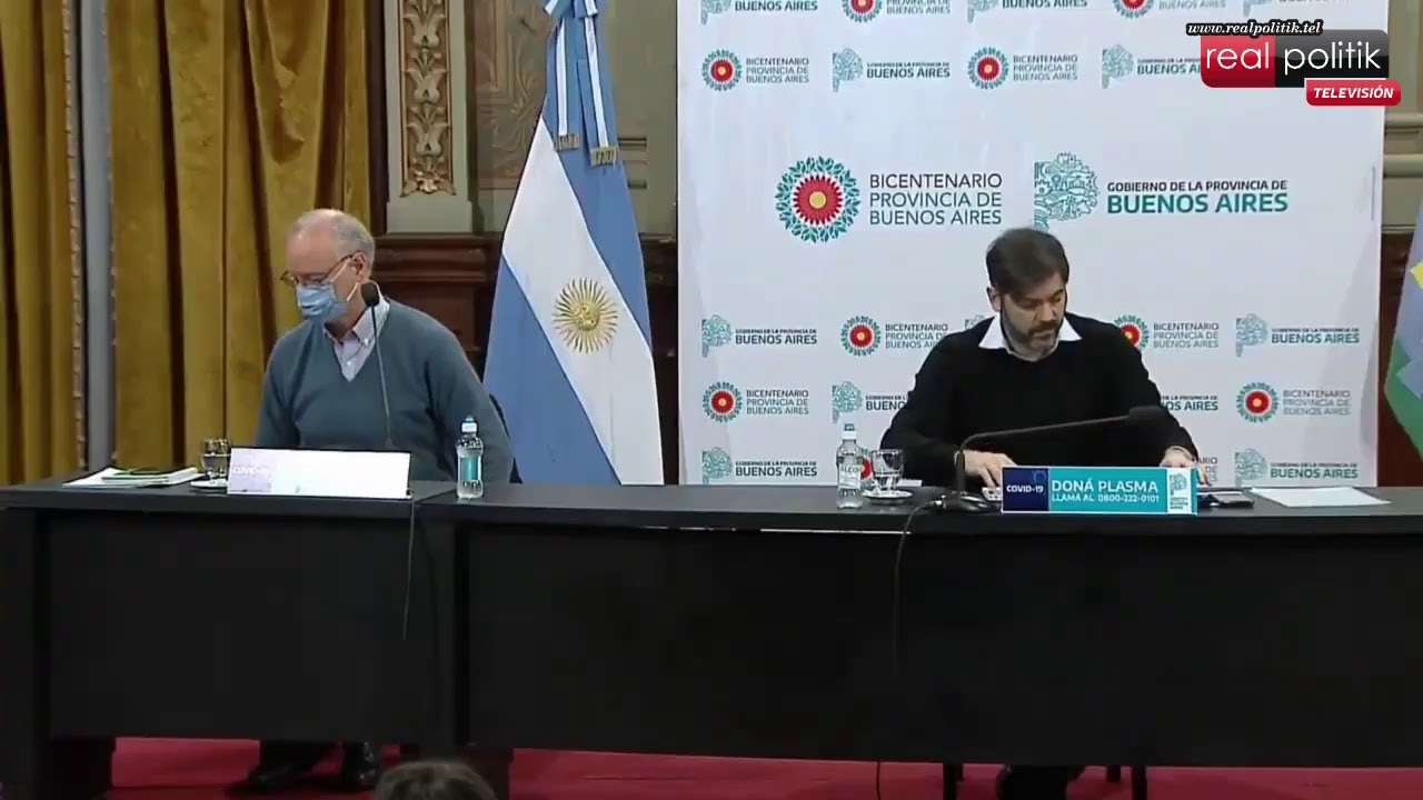 Coronavirus en la Provincia: Conferencia de prensa de Gollán y Bianco