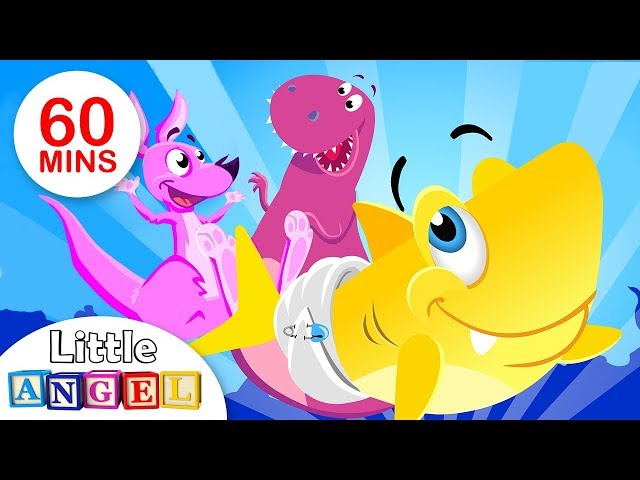 Baby Shark, Baby T-Rex, Itsy Bitsy Spider, and more! | Kids Songs Compilation