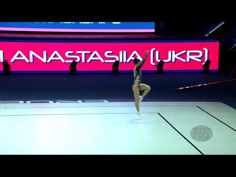 KURASHVILI Anastasiia (UKR) - 2021 Aerobic Worlds, Baku (AZE) Qualifications Individual Women