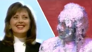 Carol Vorderman gets an epic, well deserved gunging on Noel&#39;s House Party