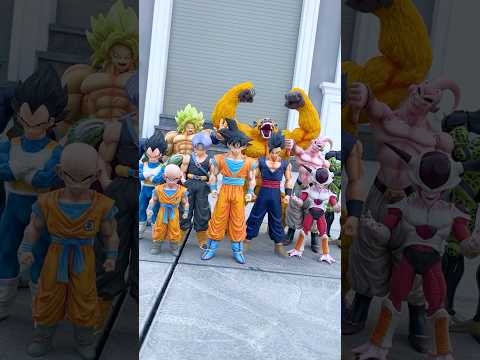 Dragonball DOMINO EFFECT THE AMAZING #shorts #goku