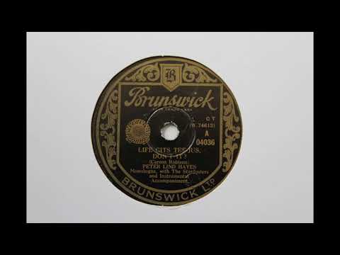 Life Gits Tee -jus Don't It? - Peter Lind Hayes - Brunswick 04036