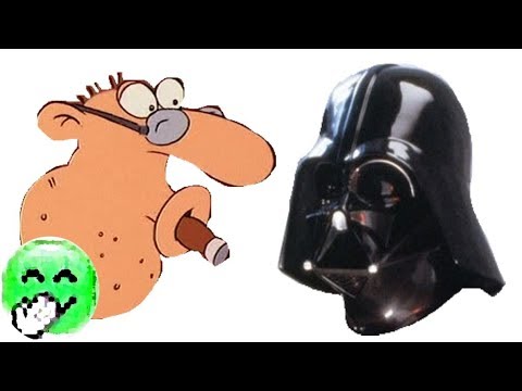Werners Meister Röhrich als Darth Vader
