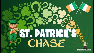 🍀ST. PATRICK'S CHASE / PE At Home / KIDS WORKOUT video / EXERCISE for kids / LEPRECHAUN is Among US!