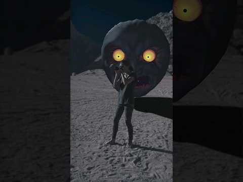 Majora's Mask, Lunar Moon s1 #moon #lunarmoon #lunar #vfx #eyebg8 #Majora's #shorts