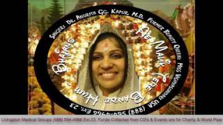 Dr Anurita Kapur is a former beauty queen Miss Vishvasundari USA she sang CD#2   AE MALIK TERE BANDE HUM   Bhajans   For Charity & World Peace