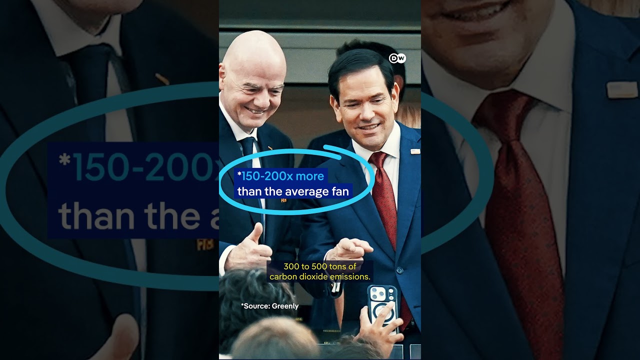 Video: Infantino private jet use at 2026 World Cup draws climate criticism