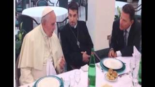 Pope Meets Copelands, Robinsons to meet privately.