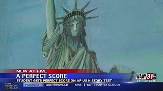 Perfect Score on AP US History Test