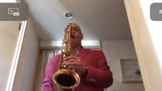 10MFAN “THE CLASSIC” model tenor mouthpiece—-Marshall McDonald having fun on his 6*!