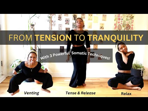 Healing Movement Exercise to RELEASE TENSION: Move through stress,anxiety, trauma & emotional blocks