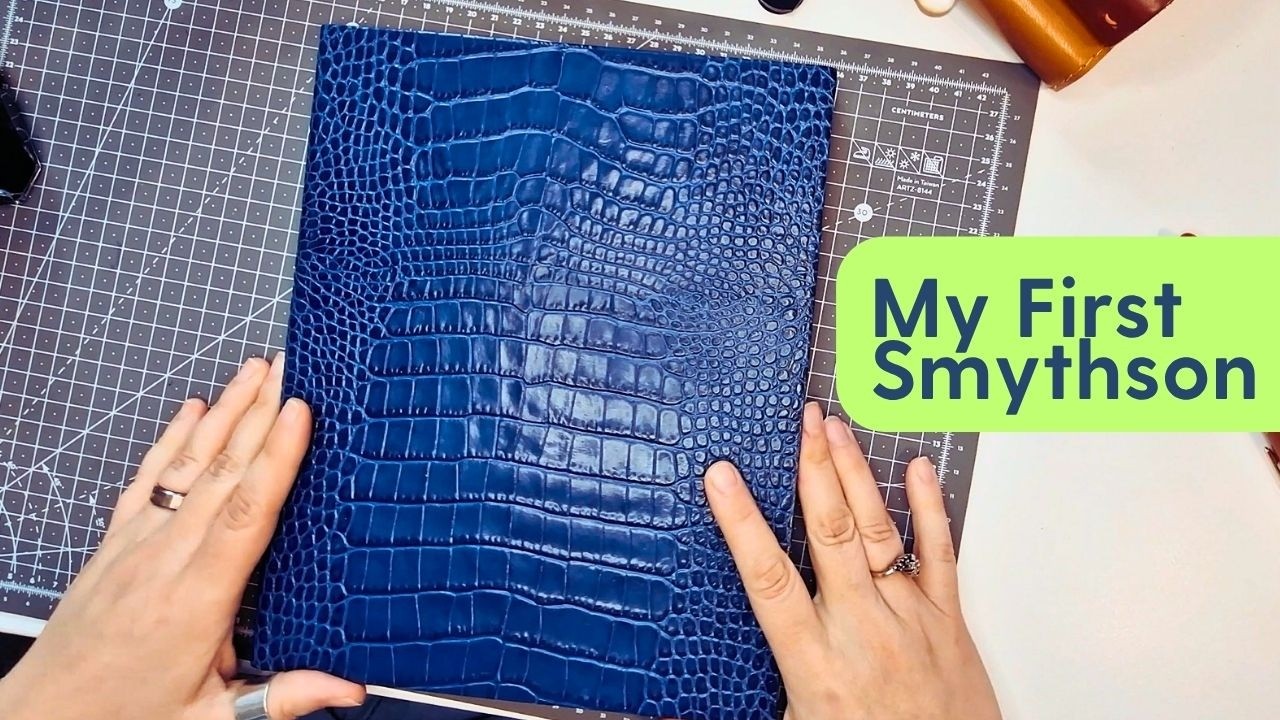 My First Smythson Portobello Notebook in Mara