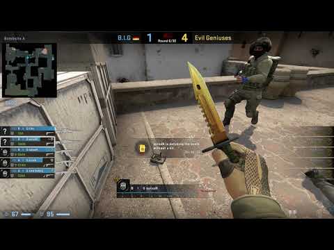 CS:GO POV Demo BIG syrsoN (29/16) vs Evil Geniuses (de_dust2)