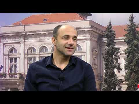 TV BEČEJ: Emisija "BEČEJSKI UGAO", gosti: Goran Strajnić i Miloš Radanović, KMF Bečej 2003