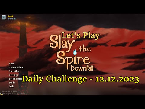 Let's Play - Slay The Spire: Downfall - Daily Challenge - 12.12.2023