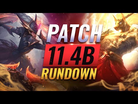 NEW UPDATE: 11.4B MID PATCH RUNDOWN & CHANGES - Teamfight Tactics