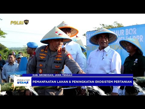 POLRI LAKUKAN PENANAMAN JAGUNG SERENTAK KUARTAL III DUKUNG SWASEMBADA PANGAN