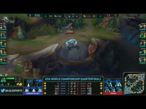 LOL S6 — SSG vs C9 Game 3  World Championship 2016 #Quarterfinals