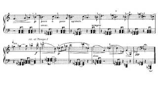 B. Bartók. Piano. Bagatelles Op 6. XIII - Elle est morte. Lento funebre. Partitura. Audición
