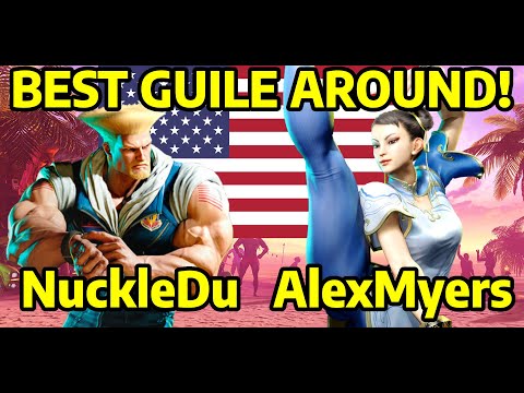 🦵Street Fighter 6 ➥ NuckleDu (GUILE ガイル) VS Alex Myers (CHUN-LI) 4K Master Ranks🦵