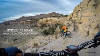 A quick lap on one of the favorites at Kokopelli Loops–Horsethief Bench.