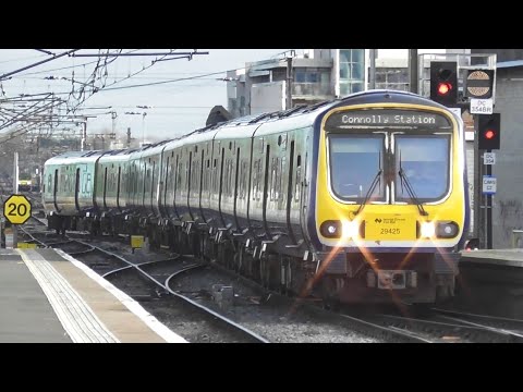 Irish Rail 29000 Class Commuter Train 29425 - Connolly Station, Dublin