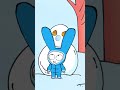 Notre beau bonhomme de neige 🤩⛄ #shorts | Simon #dessinanimé