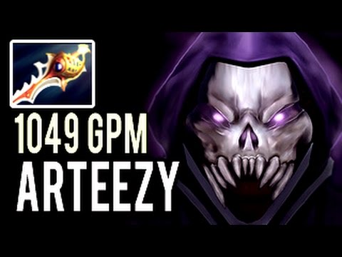 Arteezy [Anti-Mage] Like A Machine Farm with Divine 43 min 590 LH 1k GPM DOTA 2