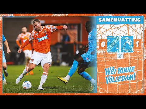 😞 A negative year-end | FC Volendam vs. Sparta Rotterdam: 0-1 (2025-2026) Summary