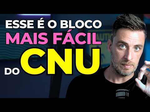 🚨 SAIU EDITAL CNU 2025: Estude TUDO DO BLOCO 9 em 45 DIAS (BLOCO +FÁCIL, NÍVEL MÉDIO e 340 VAGAS)