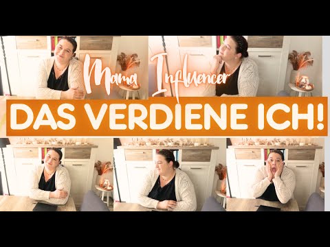 KOMPLETTE EINNAHMEN ALS MAMA INFLUENCER! Fräulein Jasmin