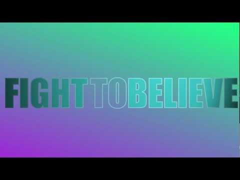 Ericka Hunter - Fight To Believe -Lyrics Video