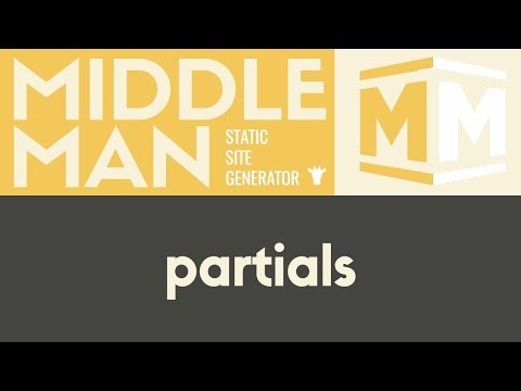 Partials | Middleman Static Site Generator | Tutorial 9