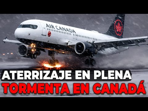 90 segundos de terror en una tormenta | Air Canada 624