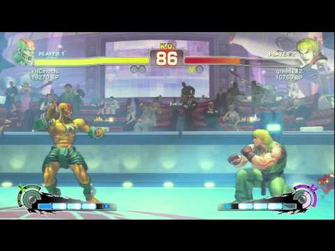 SSF4: Mochi (Dhalsim) VS Momochi (Ken)