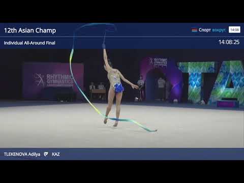 Adilya Tlekenova (KAZ) All Around Final - Asian Championships Tashkent 2021
