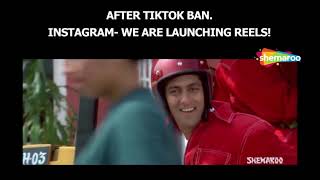 Salman Khan's Dance in Hello Brother | Instagram Launching Reels MEME | TIKTOK Ban Meme