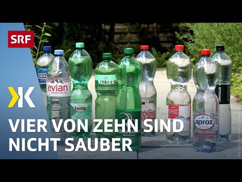 Mineral water tested: Pollutants tarnish pure enjoyment | 2024 | Kassensturz | SRF