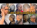 Super Cute Cornrow Braids Hairstyles Straight Back Cornrow Braids All Back Cornrow Braids