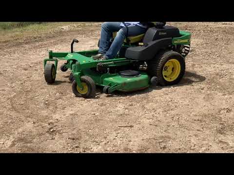 John Deere ZTrak 7 Iron II Commercial 757 60in Z/T Mower