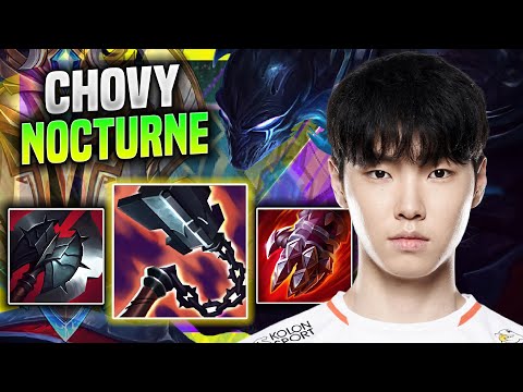 WHEN CHOVY PLAYS NOCTURNE MID! - HLE Chovy Plays Nocturne Mid vs Leblanc! | Season 11