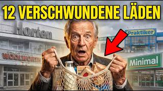 12 deutsche Läden, die jeder kannte, und die verschwunden sind