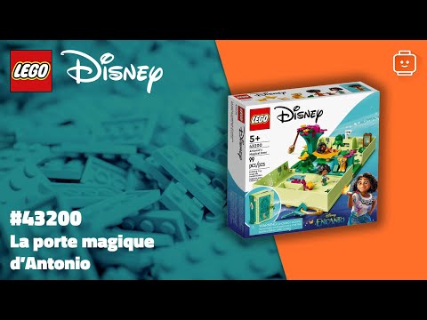 Jouet LEGO 43200 La porte magique d'Antonio Disney Encanto livre vert -  Jouets/LEGO - La Boutique Disney