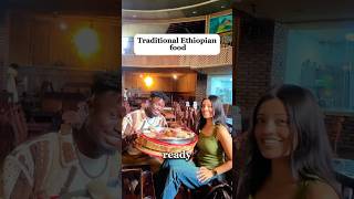 We tried Ethiopian for the first time