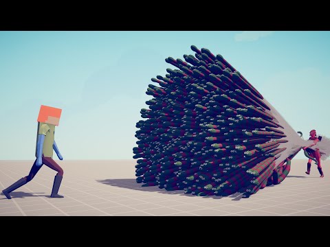 UNARMED ALEX vs EVERY GOD - Totally Accurate Battle Simulator TABS