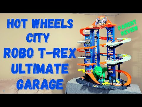 Hot Wheels Ultimate Garage | Hot Wheels City Robo T-Rex Ultimate Garage Parent Review