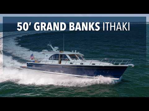 2014 Grand Banks 50 Eastbay SX ITHAKI Video