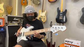 Video thumbnail for Demo Atelier Z Jazz Bass at Twinbemusic by theoldiesmusics