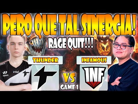 THUNDER AWAKEN VS INFAMOUS BO2[GAME 1] ALONE VS MNZ - BTS PRO SERIES 13:AMERICAS - DOTA 2